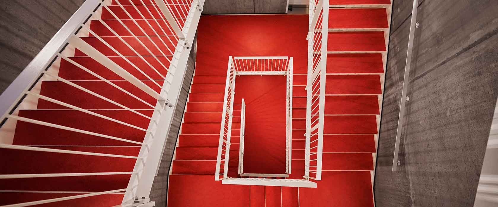 Røde trapper