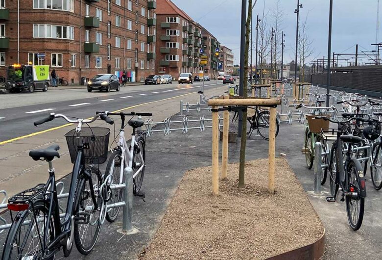 Cykelparkering Valby Station