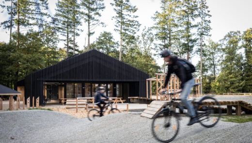 Cyklister ved Silkeborg Trailcenter