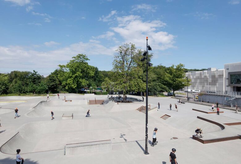 Skaterbanen i Fælledparken