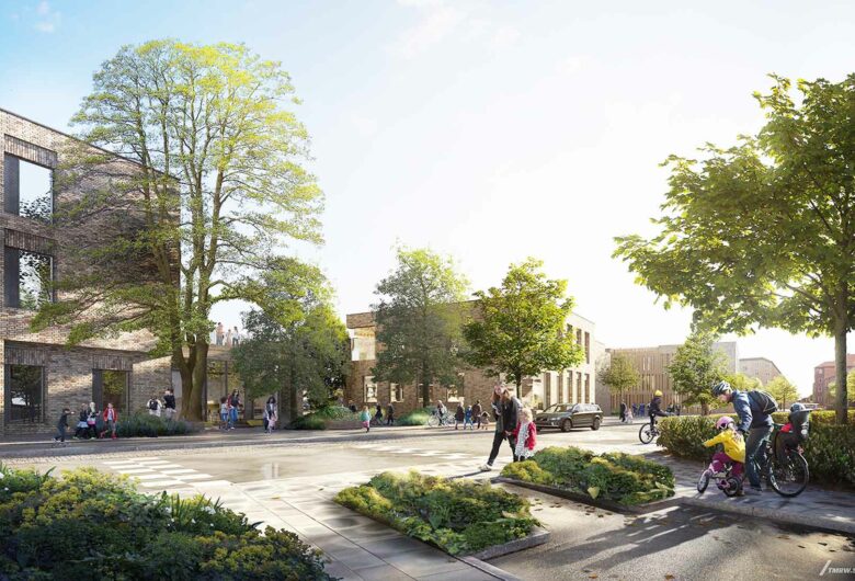 Damhusengens Skole visualisering